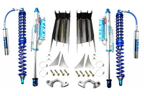 Jeep JK Front D60 Double ThrowDown Coilover/Bypass System with 12.0 Inch Travel Shocks 07-18 Wrangler JK EVO Manufacturing - EVO-1010-60