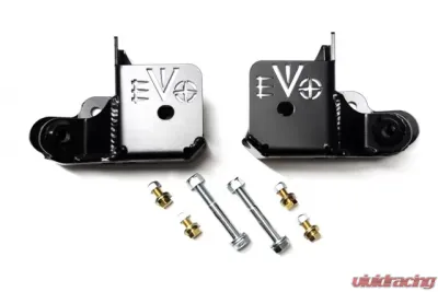 EVO Manufacturing Jeep JK Rock Star Rear Skids 2007-2018 Wrangler JK Dana 60 - EVO-1038-60