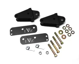 EVO Manufacturing Jeep JK Rear Bolt On D-Ring Mounts 2007-2018 Wrangler JK