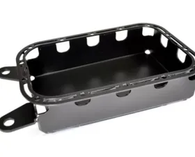 EVO Manufacturing Jeep JK Pentastar Oil Pan Skid 2012-2018 Wrangler JK Black Powdercoat