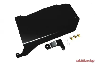 EVO Manufacturing Jeep JK Transmission Skid Plate 2012-2018 Wrangler JK Auto Trans Black Powdercoat - EVO-1092B