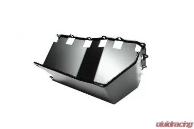 EVO Manufacturing Jeep JK 3.8L Oil Pan Skid 2007-2011 Wrangler JK Black Powdercoat - EVO-1101B