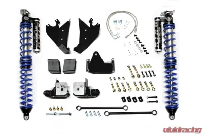 Jeep JK Coilover Kit Rear Bolt On with C/Os 07-18 Wrangler JK Black. Aftermarket Rear Axle EVO Mfg - EVO-1109B-60