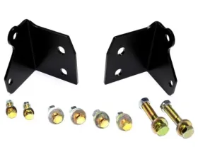 EVO Manufacturing Jeep JK Front Shock Relocation Brackets 2007-2018 Wrangler JK