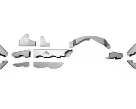Jeep JK Front Axle Truss Dana 30 07-18 Wrangler JK w/ C2 Gussets ProTek EVO Manufacturing