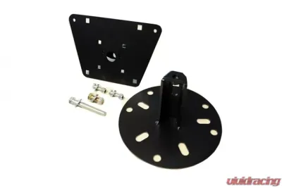 EVO Manufacturing Jeep JK License Plate Relocate/Rotopax Can Mount 2007-2018 Wrangler JK - EVO-1163B