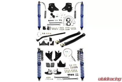 Jeep JK Coil Over Upgrade Kit 07-18 Wrangler JK Enforcer Pro Stage 1 Black EVO Mfg - EVO-201-1B