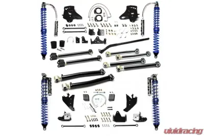 Jeep JK Coil Over Upgrade Kit 07-18 Wrangler JK Enforcer Pro Stage 3 Black EVO Mfg - EVO-201-3B