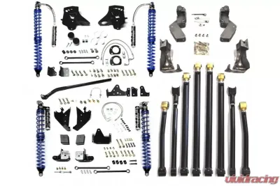 Jeep JK High Clearance Pro Long Arm 07-18 Wrangler JK Black EVO Mfg - EVO-202B