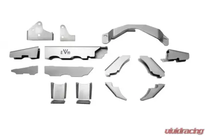 Jeep JK ProTek Front Axle Armor D44 07-18 Wrangler JK Rubicon EVO Manufacturing - EVO-220-44