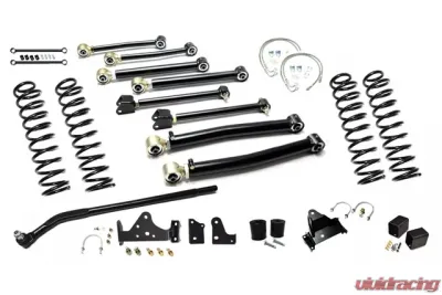 Jeep JK Enforcer Kit 4.0 Inch with Draglink Flip Stage 3 07-18 Wrangler JK EVO Manufacturing - EVO-230-37S3