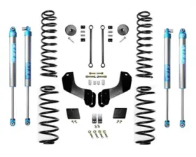 EVO Manufacturing Jeep Wrangler JL 2.5 Inch Enforcer Overland Lift Stage 1 with EVO SPEC King 2.0 Shocks