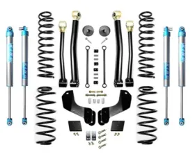 EVO Manufacturing Jeep Wrangler JL 2.5 Inch Enforcer Overland Lift Stage 3 with EVO SPEC King 2.0 Shocks