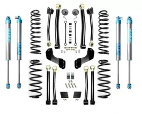 EVO Manufacturing Jeep Wrangler JL 2.5 Inch Enforcer Overland Lift Stage 4 with EVO SPEC King 2.0 Shocks