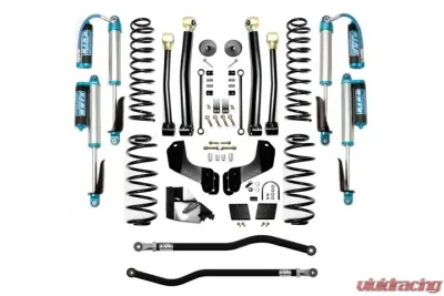 Jeep JL 3.5"Inch Lift Kit 18-Pres Wrangler JL Enforcer Overland Lift Stage 3 Plus with EVO SPEC King 2.5 Shocks EVO Mfg - EVO-3014S3PK