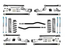 EVO Manufacturing Jeep Wranlger JLU 2.5 Inch High Clearance Plus Long Arm w/EVO SPEC King 2.0 Shocks