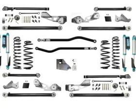 Jeep JLU 3.5 Inch High Clearance Plus Long Arm with EVO SPEC King 2.5 Shocks EVO Mfg