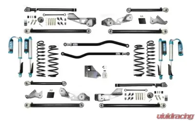 Jeep JLU 3.5 Inch High Clearance Plus Long Arm with EVO SPEC King 2.5 Shocks EVO Mfg - EVO-3016PK