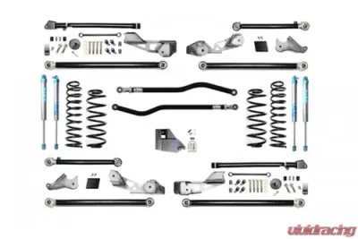 EVO Manufacturing Jeep Wrangler JLU 3.5"Inch High Clearance Plus Long Arm w/ EVO SPEC King 2.0 Shocks - EVO-3016PK2