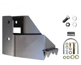 EVO Manufacturing Jeep JL Rear Raised Trackbar Bracket 2018-Present Wrangler JL Black