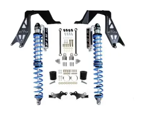 EVO Manufacturing Jeep JL NV2514 Front Bolt-On Coilover Kit 2018-Present Wrangler JL Black