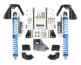 EVO Manufacturing Jeep JL NV2514 Rear Bolt-On Coilover Kit 2018-Present Wrangler JL Black