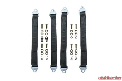Jeep JL C/O Limit Strap Kit Front and Rear Set 18-Present Wrangler JL EVO Manufacturing - EVO-3030K