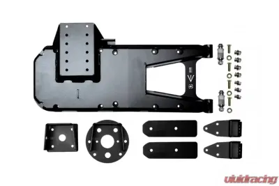 EVO Manufacturing Jeep JL HD Hinge Tire Carrier 2018-Present Wrangler JL Black Powdercoat - EVO-3032B