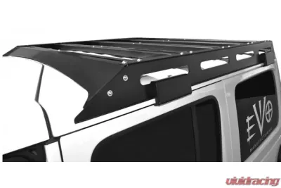 EVO Manufacturing Jeep JL Unlimited Trail Roof Rack 2018-Present Wrangler JL Unlimited Raw - EVO-3038