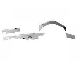 EVO Manufacturing Jeep Wrangler JL D44 M210 Advantec Axle Truss Kit