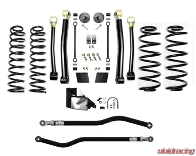 Jeep JL 4.5"Inch Lift Kit 18-Pres Wrangler JL Enforcer Lift Stage 3 Plus EVO Mfg - EVO-3054S3P