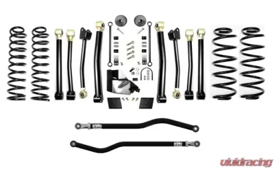 Jeep JL 4.5"Inch Lift Kit 18-Pres Wrangler JL Enforcer Lift Stage 4 Plus EVO Mfg - EVO-3054S4P
