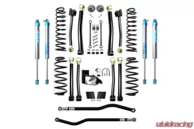 EVO Manufacturing Jeep Wrangler JL  4.5"Inch Enforcer Lift Stage 4 Plus w/ EVO SPEC King 2.0 Shocks - EVO-3054S4PK2