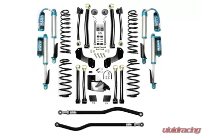 Jeep JL 4.5"Inch Lift Kit 18-Pres Wrangler JL Enforcer Overland Lift Stage 4 Plus with  EVO SPEC King 2.5 Shocks EVO Mfg - EVO-3055S4PK