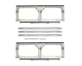 Jeep Gladiator JT Bed Rack 2020-Pres Gladiator Cab Height Bare EVO Mfg