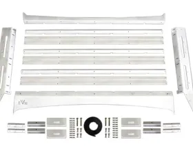 EVO Manufacturing Jeep Gladiator JT Half Cab Roof Rack 2020-Present Gladiator Aluminum