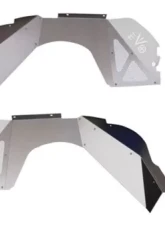 EVO Manufacturing Jeep JL Front Vented Inner Fender Kit Double ThrowDown Suspension 2018-Present Wrangler JL/JLU and Gladiator                                     - EVO-3099V - Image 2