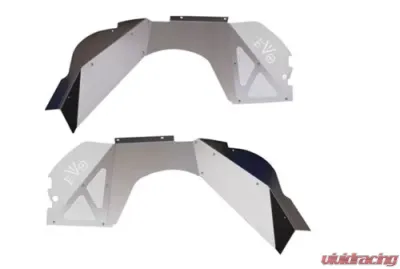 EVO Manufacturing Jeep JL Front Vented Inner Fender Kit Double ThrowDown Suspension 2018-Present Wrangler JL/JLU and Gladiator - EVO-3099V