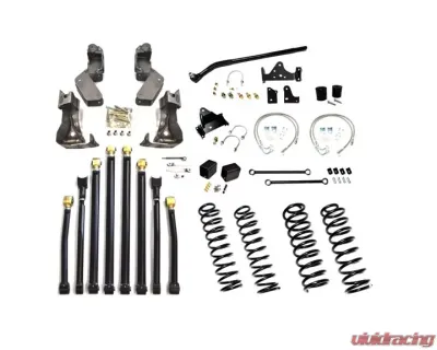 EVO Manufacturing 3" High Clearance Long Arm Kit Jeep Wrangler JK|JKU 2007-2018 - EVO-1084HC-35