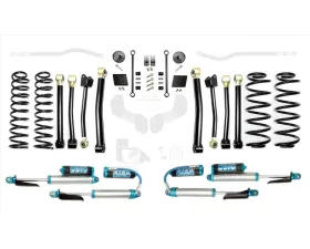 EVO Manufacturing Mfg 2.5' Diesel Enforcer Lift Stage 4 With Spec King 2.5 Shocks Jeep Wrangler JL|JLU 2018-2020