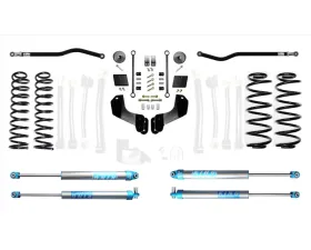 EVO Manufacturing Mfg 2.5' Diesel Enforcer Overland Lift Stage 1 Plus With Spec 2.0 King Shocks Jeep Wrangler JL|JLU 2018-2020
