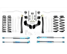EVO Manufacturing Mfg 2.5' Diesel Enforcer Overland Lift Stage 2 With Spec King 2.0 Shocks Jeep Wrangler JL|JLU 2018-2020