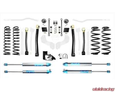 EVO Manufacturing 4.5" Eco Diesel Enforcer Lift Stage 3 With Spec King 2.0 Shocks Jeep Wrangler JL|JLU 2018-2020 - EVO-3054S3DK2