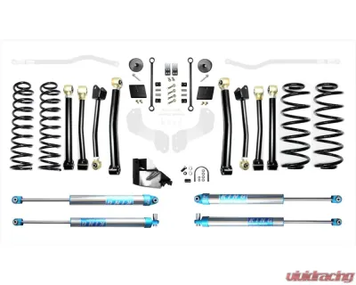 EVO Manufacturing 4.5" Eco Diesel Enforcer Lift Stage 4 With Spec King 2.0 Shocks Jeep Wrangler JL|JLU 2018-2020 - EVO-3054S4DK2