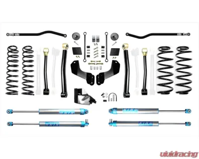 EVO Manufacturing 4.5" Eco Diesel Enforcer Overland Lift Stage 3 Plus With Spec King 2.0 Shocks Jeep Wrangler JL|JLU 2018-2020 - EVO-3055S3DPK2