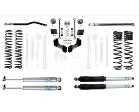 EVO Manufacturing 2.5' Enforcer Overland Stage 1 Plus, Bilstein 5100 Shocks Jeep Gladiator JT 2020