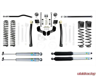 EVO Manufacturing 2.5' Enforcer Overland Stage 2 Plus, Bilstein 5100 Shocks Jeep Gladiator JT 2020 - EVO-3061S2PBIL