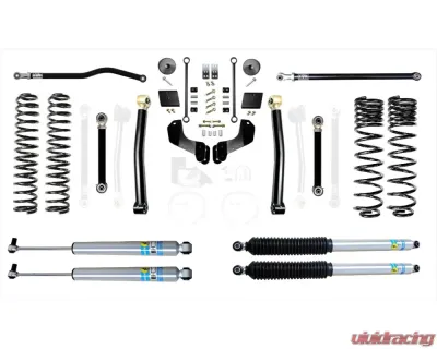 EVO Manufacturing 2.5' Enforcer Overland Stage 3 Plus, Bilstein 5100 Shocks Jeep Gladiator JT 2020 - EVO-3061S3PBIL