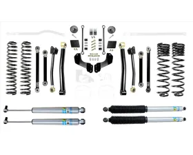 EVO Manufacturing 2.5' Enforcer Overland Stage 4, Bilstein 5100 Shocks Jeep Gladiator JT 2020