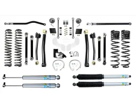 EVO Manufacturing 4.5' Enforcer Stage 4 Plus, Bilstein 5100 Shocks Jeep Gladiator JT 2020